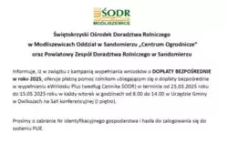 Zdjęcie do Pomoc w wypełnianiu wniosk&oacute;w o dopłaty bezpośrednie...