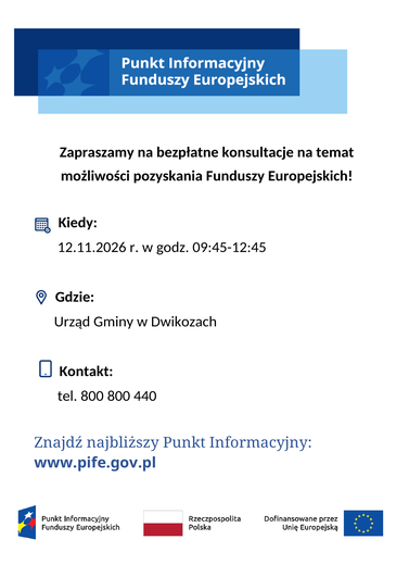 Konsultacje - Fundusze Europejskie
