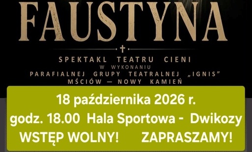 Zdjęcie do Zaproszenie na spektakl "FAUSTYNA"