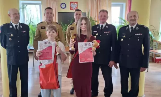 Zdjęcie do Eliminacje Powiatowe Og&oacute;lnopolskiego Turnieju Wiedzy Pożarniczej &bdquo;Młodzież Zapobiega Pożarom&rdquo;