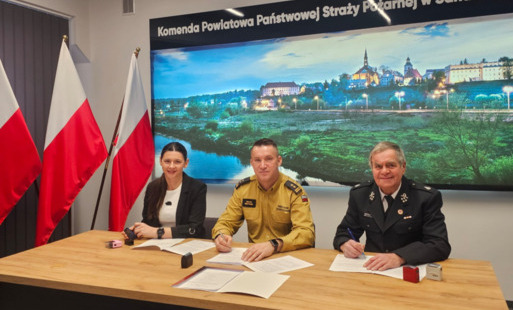 Zdjęcie do Jednostka OSP w Gałkowcach podpisała porozumienie w sprawie włączenia do Krajowego Systemu Ratowniczo-Gaśniczego 