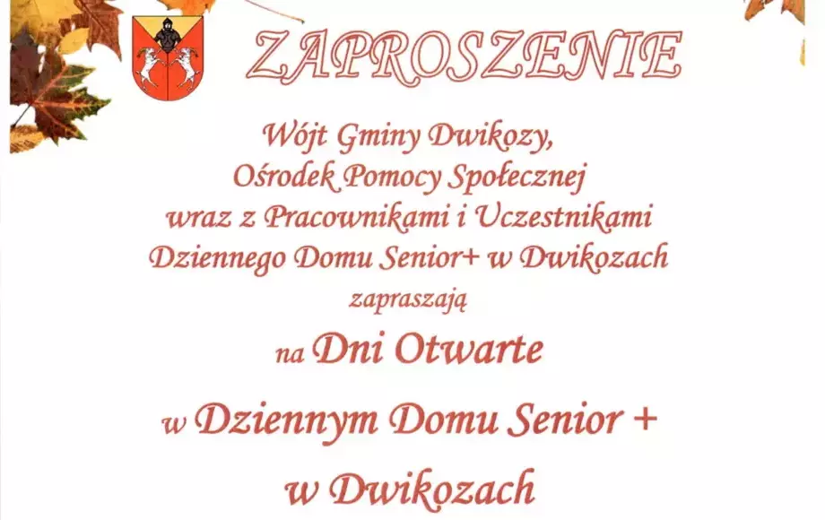 Dni Otwarte w Dziennym Domu Senior+ w Dwikozach