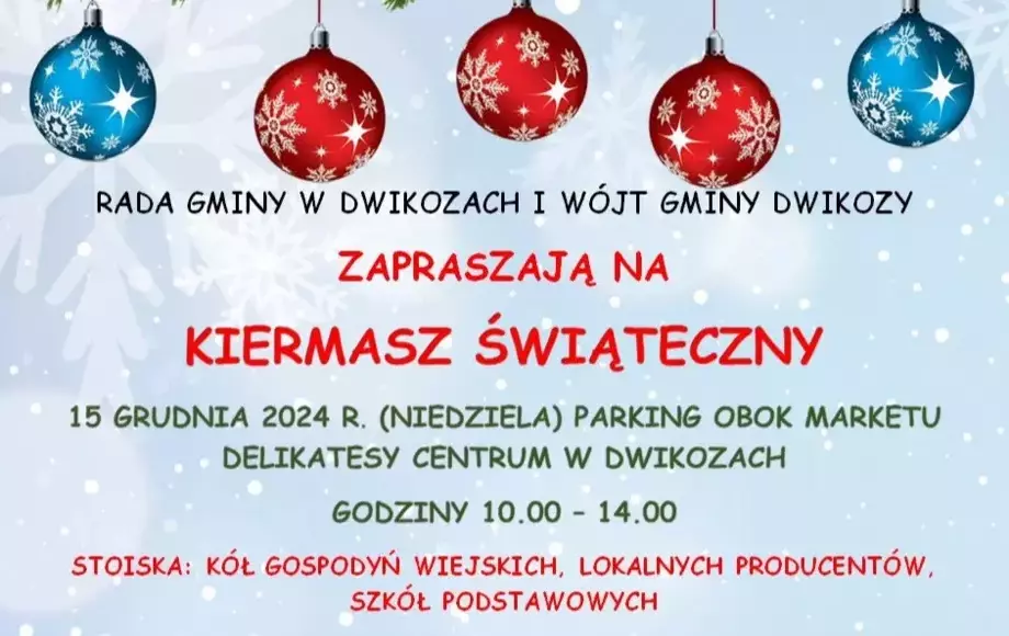 Kiermasz Świąteczny w Dwikozach