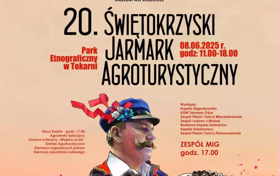 Świętokrzyski Jarmark Agroturystyczny w Tokarni - święto tradycji, smaków i rodzinnej zabawy!