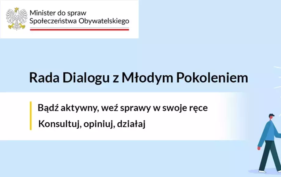 Nabór do Rady Dialogu z Młodym Pokoleniem. Twój głos może mieć realny wpływ
