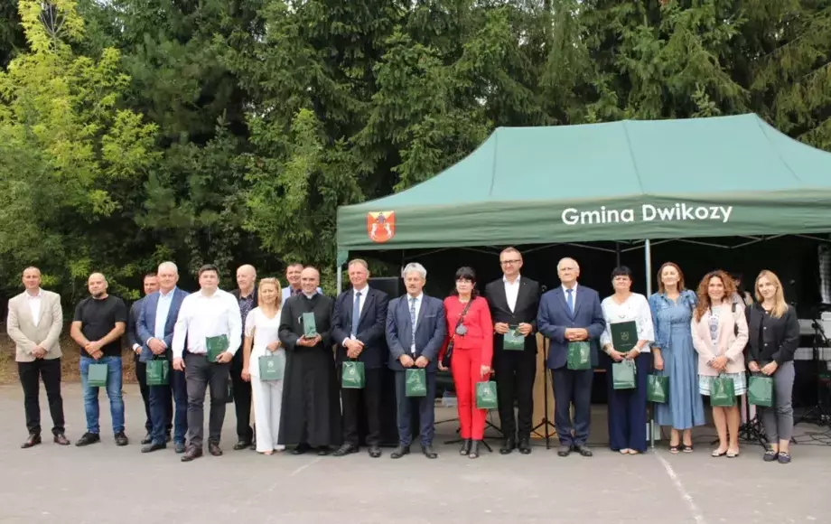 Uroczyste otwarcie zabytkowej Baszty Św. Rocha i Jacka  po remoncie połączone z otwarciem sieci wodociągowej w Nowych Kicharach