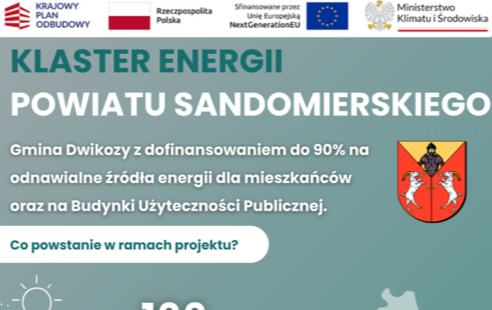 Zdjęcie do Dyżury pracownika w ramach Klastra Energii Powiatu Sandomierskiego