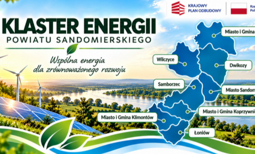Zdjęcie do Gmina Dwikozy uczestniczy w projekcie Klaster Energii Powiatu Sandomierskiego