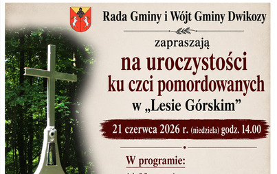 Zdjęcie do Uroczystości ku czci pomorodowanych w lesie w G&oacute;rach Wysokich