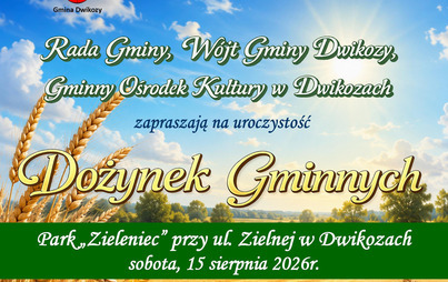 Zdjęcie do Dożynki Gminne w Dwikozach